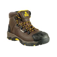 Amblers Safety FS39 Waterproof Brown Crazy Horse Leather Hiker Boots