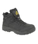Amblers Safety FS190 Waterproof Black Crazy Horse Leather Work Boots