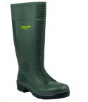Amblers Safety Unisex Green Ribbed PVC FS99 Budget S5 Wellington Boots