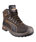 Puma Sierra Nevada Waterproof Brown Leather Mens Hiker Safety Boots