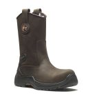 V12 Footwear Tigris IGS Non Metallic Brown Leather Mens Safety Riggers