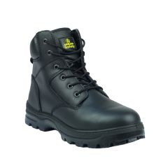 Amblers Safety FS84 Black Action Leather Steel Toe Cap Unisex Work Boots