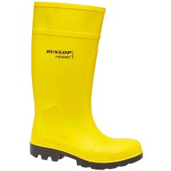 Dunlop Footwear C462241 Yellow S5 Purofort Full Safety Wellington Boots