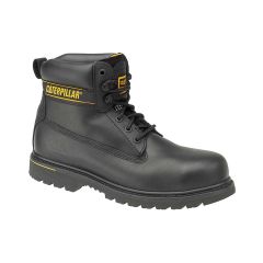 CAT Holton Classic SB Full Grain Black Leather Mens Safety Work Boots