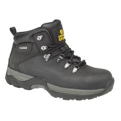 Amblers Safety FS17 Black Leather Waterproof Steel Toe Work Hiker Boots