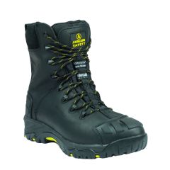 Amblers Safety FS999 Black Nubuck Leather Waterproof Hiker Work Boots