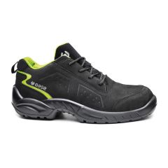 Base Protection B0178 Chester Low Black Leather S3 AirTech Safety Shoes