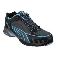 Puma Boots & Shoes Fuse Motion Low Blue Lightweight Ladies Safety Trainers