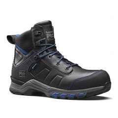 Timberland Waterproof S3 Black Teal Leather Hypercharge Safety Boots