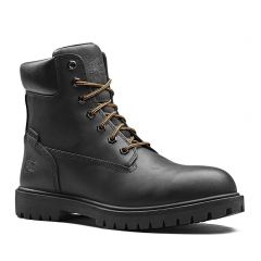 Timberland Waterproof Full Grain Black Leather Mens Iconic Safety Boots