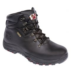 V12 Thunder V1215 Black Leather Waterproof Unisex Safety Hiker Boots